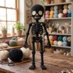 Free Crochet Skeleton Amigurumi Pattern: Easy & Posable Halloween Amigurumi