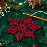 Frostlace Christmas Snowflake Motif Crochet Pattern